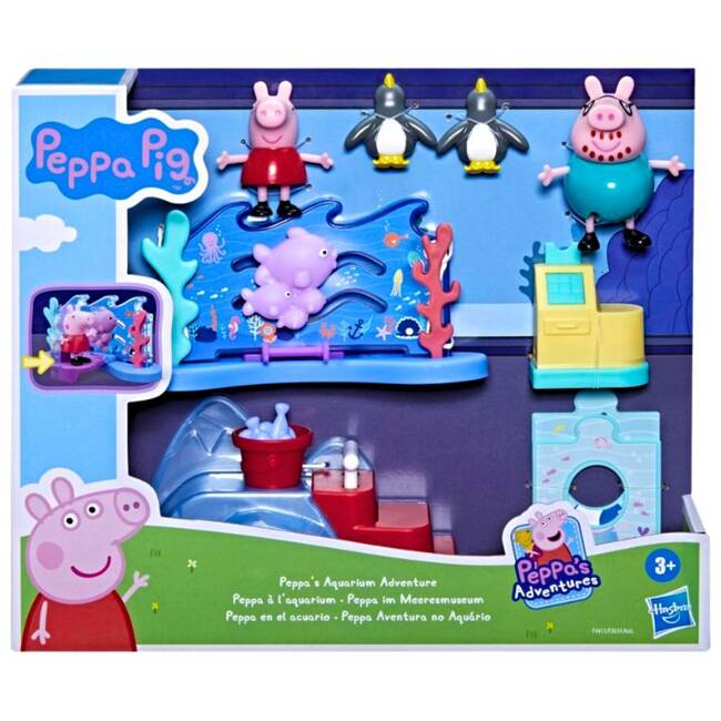 Peppa Zestaw Codzienne Doświadczenia Aquarium F3634 - Zabawa w akwarium