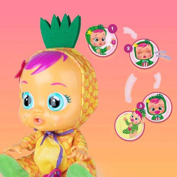 Płacząca Lalka Cry Babies Tutti Frutti Ananas 