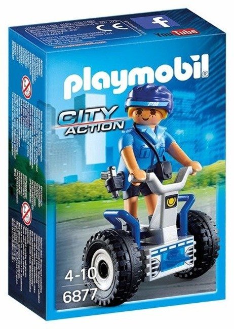 Playmobil City Action Policjantka Na Balance-Racer
