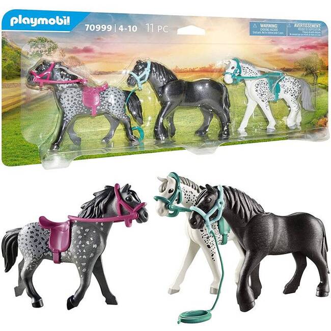 Playmobil Country Zestaw Trzy Koniki