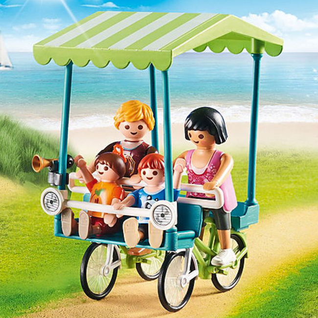 Playmobil Family Fun Rower Rodzinny