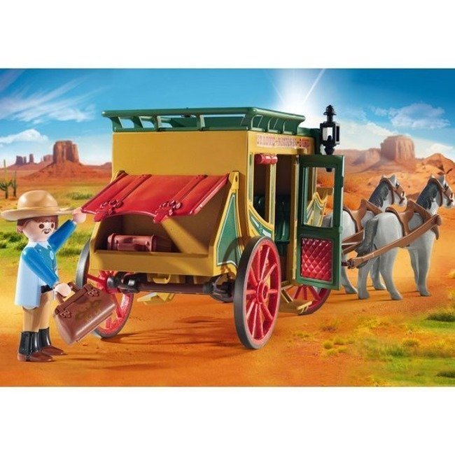 Playmobil Western Dyliżans z Dzikiego Zachodu