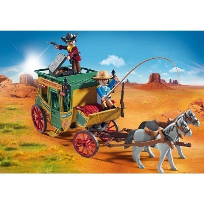 Playmobil Western Dyliżans z Dzikiego Zachodu