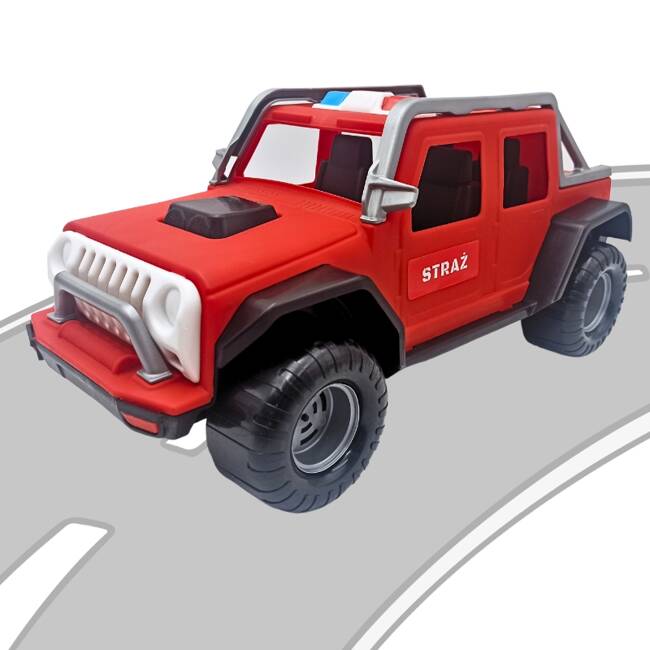 Pojazd Jeep Wrangler Auto Służb 39cm