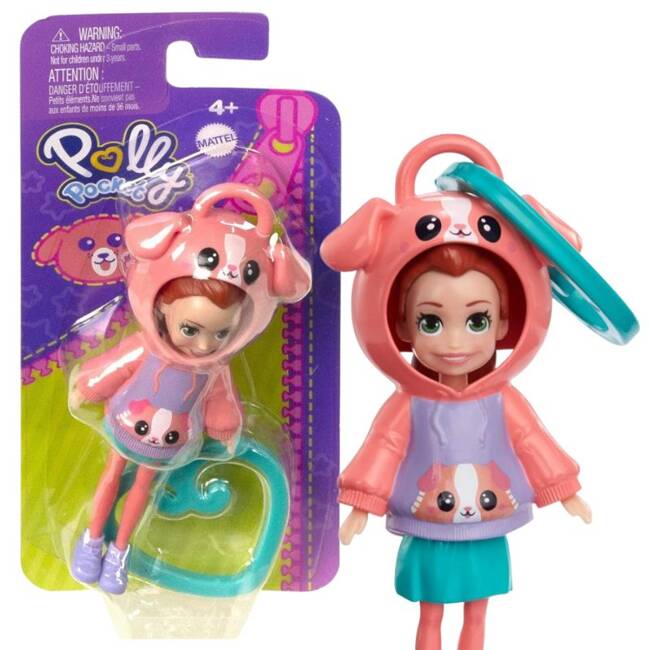 Polly Pocket Mini Figurka Chomik z Zawieszką HKV98 HKW01 