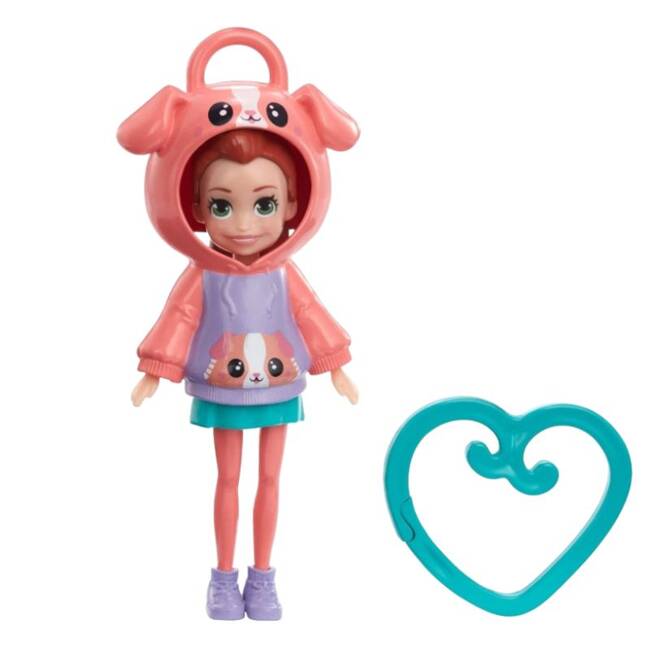 Polly Pocket Mini Figurka Chomik z Zawieszką HKV98 HKW01 