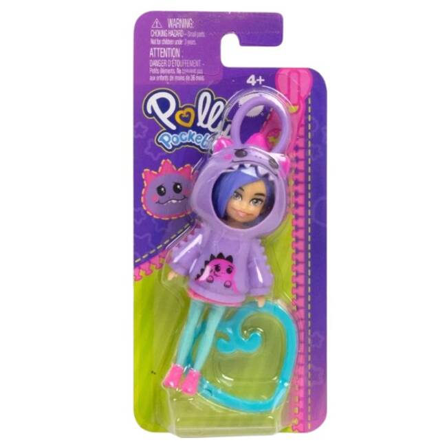 Polly Pocket Mini Figurka Dinozaur z Zawieszką HKV98 HRD62