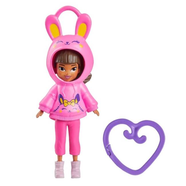 Polly Pocket Mini Figurka Królik z Zawieszką HKV98 HRD63 