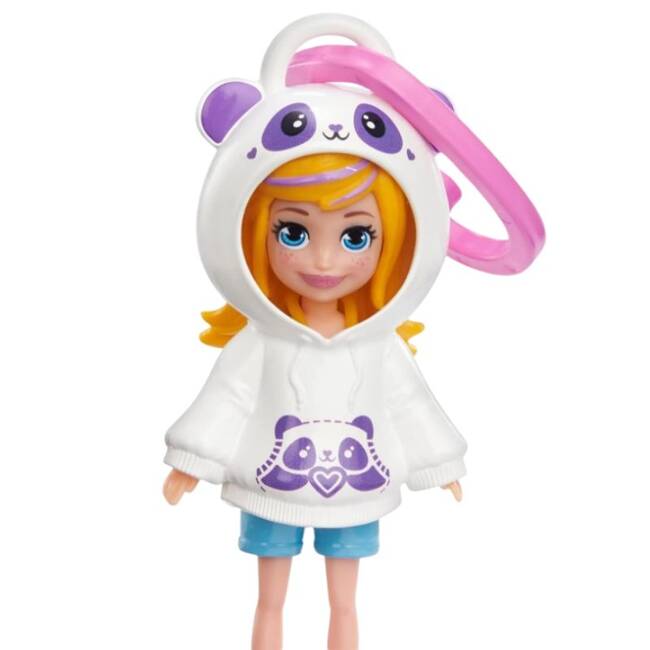 Polly Pocket Mini Figurka Panda z Zawieszką HKV98 HKW00 