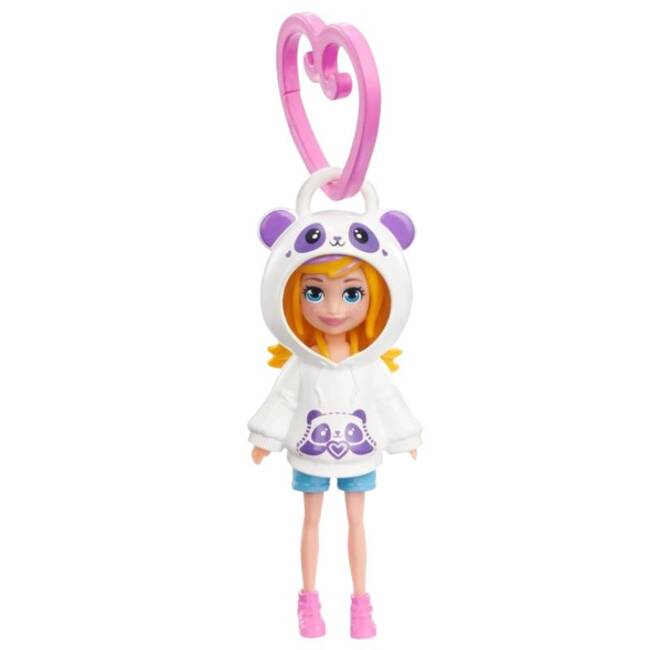 Polly Pocket Mini Figurka Panda z Zawieszką HKV98 HKW00 