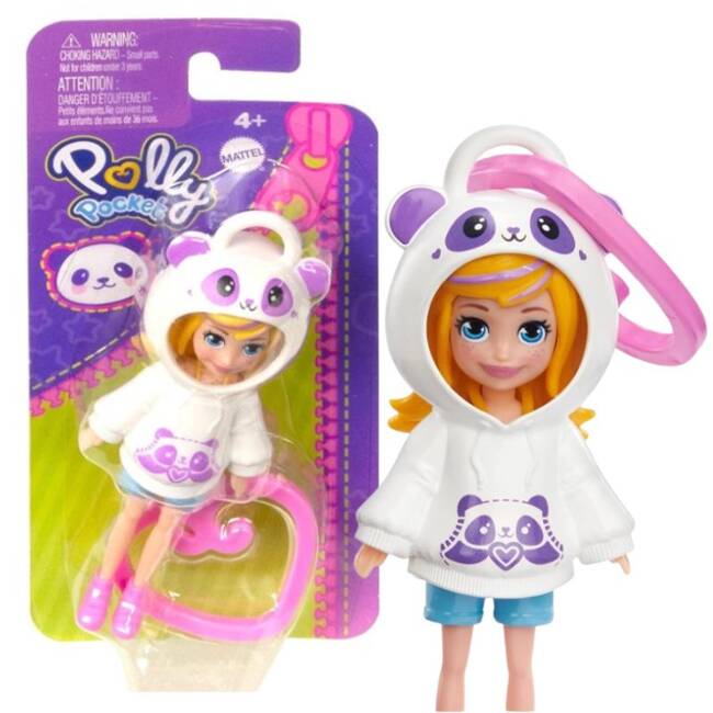 Polly Pocket Mini Figurka Panda z Zawieszką HKV98 HKW00 