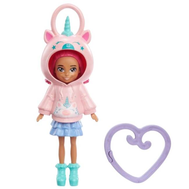 Polly Pocket Mini Figurka Unicorn z Zawieszką HKV98 HKW02