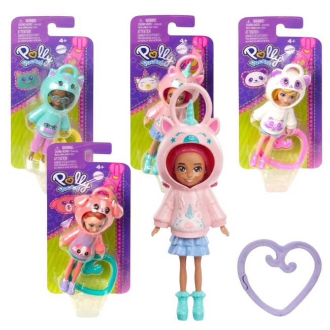 Polly Pocket Mini Figurka Unicorn z Zawieszką HKV98 HKW02