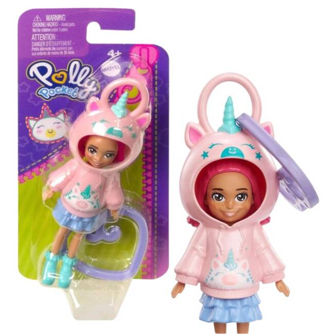 Polly Pocket Mini Figurka Unicorn z Zawieszką HKV98 HKW02