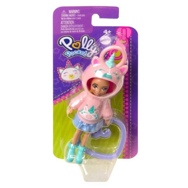 Polly Pocket Mini Figurka Unicorn z Zawieszką HKV98 HKW02