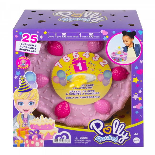 Polly Pocket Tort Urodzinowy