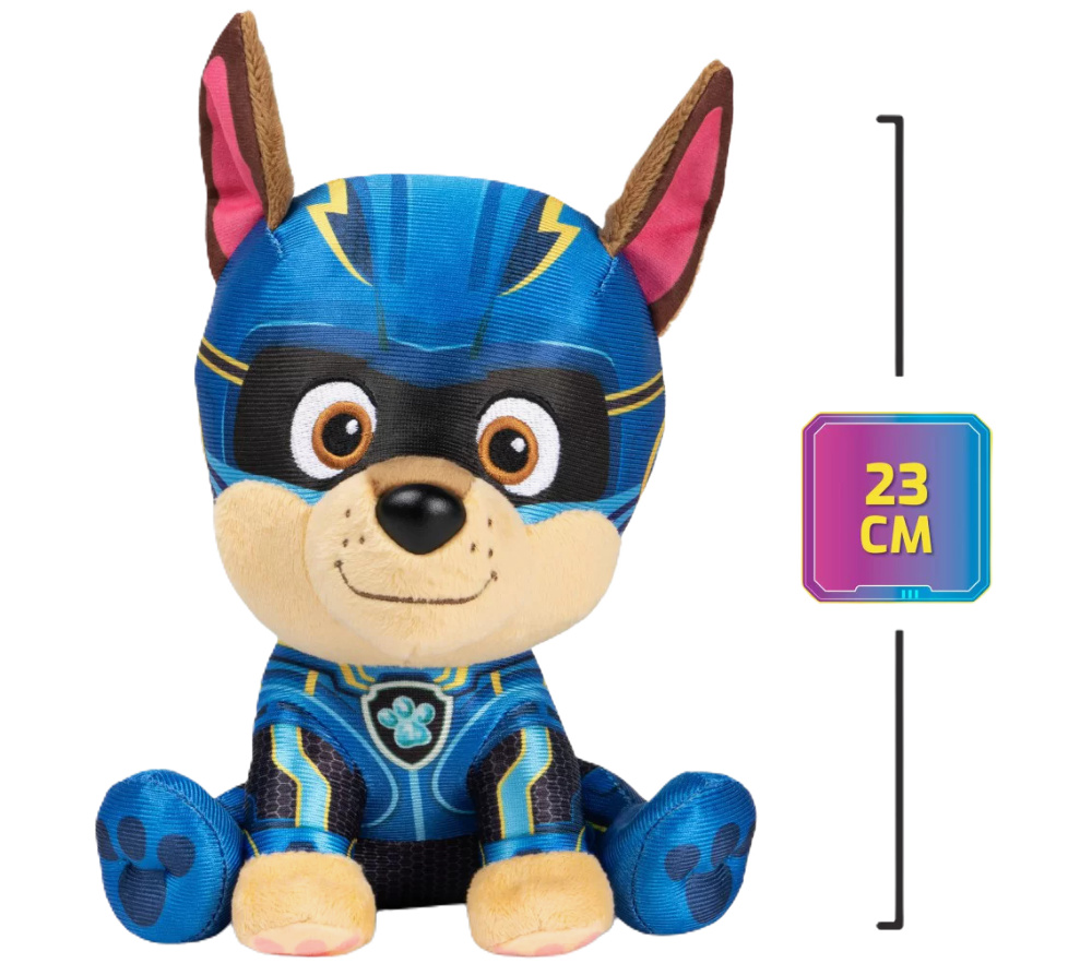 Psi Patrol Maskotka Piesek Chase Plusz 23 cm Przytulanka Paw Patrol