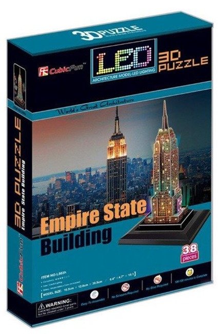 Puzzle 3D LED 38el.Empire State Building