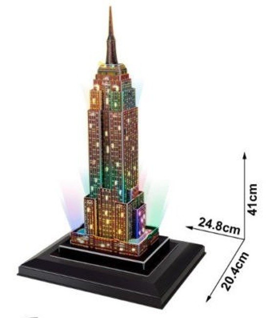 Puzzle 3D LED 38el.Empire State Building