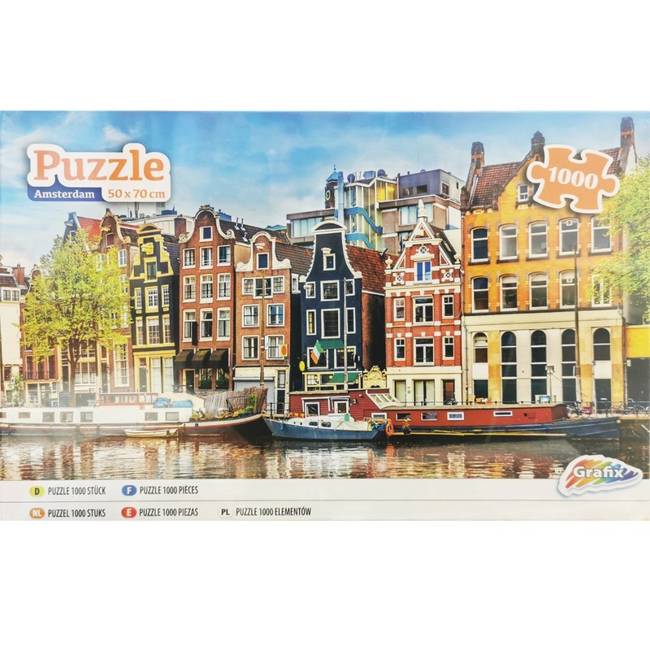 Puzzle Amsterdam 1000el. 50x70 cm