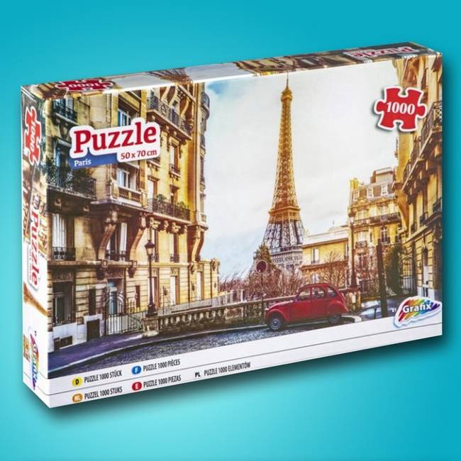 Puzzle Jesienny Paryż 1000 el. 50x70 cm 