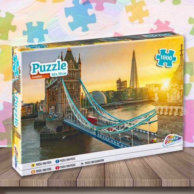 Puzzle Londyn 1000 el. 50x70 cm 