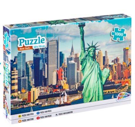 Puzzle Nowy Jork 1000 el. 50x70 cm 