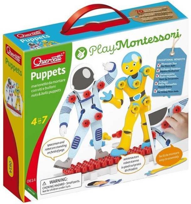 Quercetti Montessori Figurki Do Skręcania