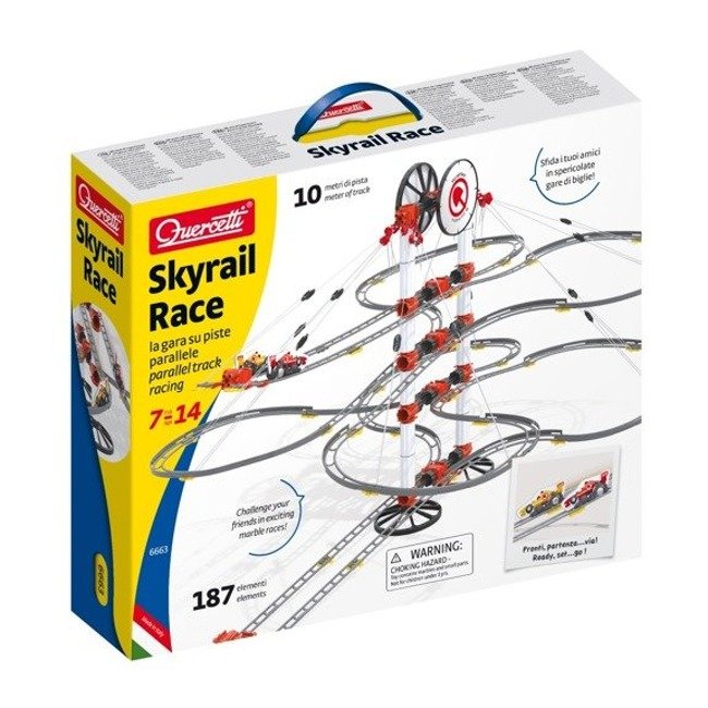 Quercetti Tor Kulkowy Skyrail Race 187el