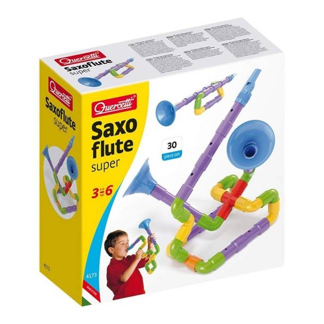 Quercetti Zestaw Konstrukcyjny Saxofon Super