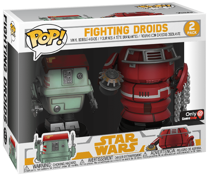 Rebel Funko Pop Star Wars Figurki Walczące Droidy 2pak