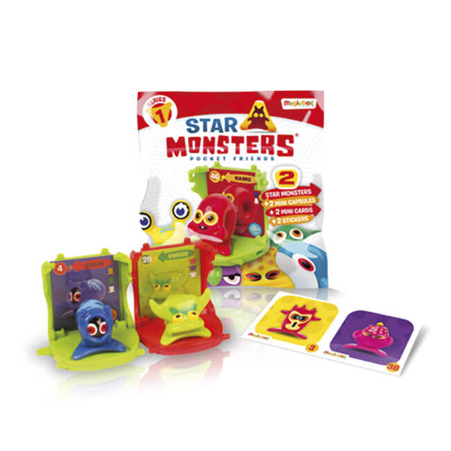 STAR MONSTERS Gwiezdne Potwory Magic Box 2pak P00767