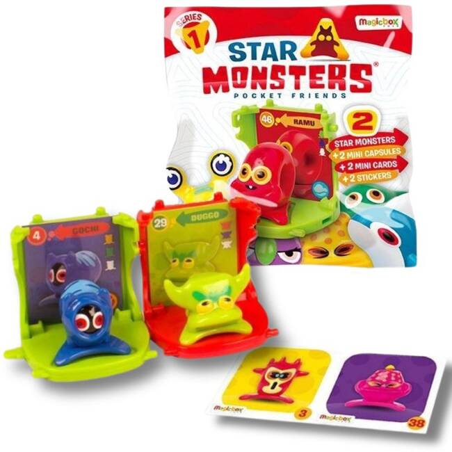 STAR MONSTERS Gwiezdne Potwory Magic Box 2pak P00767