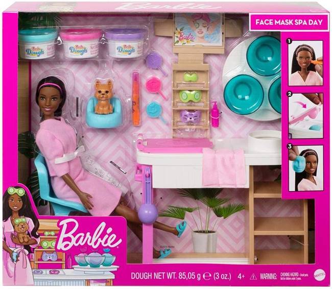 Salon SPA i Lalka Barbie Mulatka