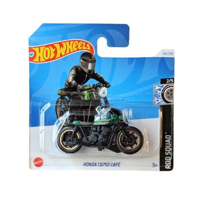 Samochód HotWheels 57850 HTC61-Honda CB750 Cafe