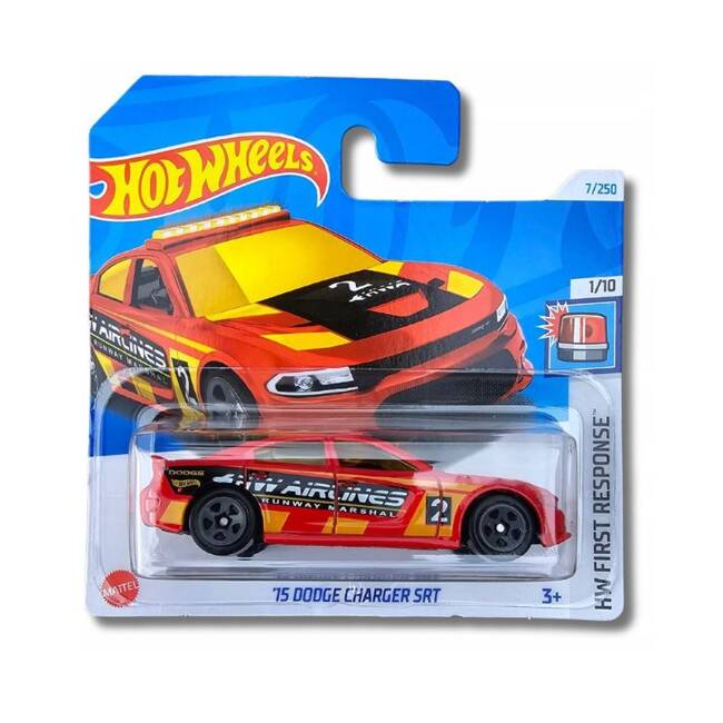 Samochodzik Hot Wheels 57850 HTB56 -'15 Dodge Charger Srt