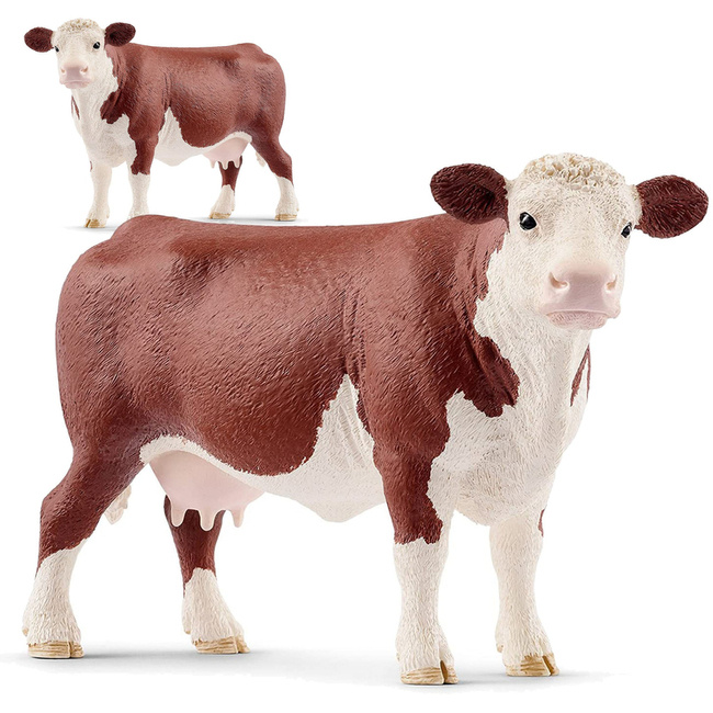 Schleich Farm World Figurka Krowa Rasy Hereford