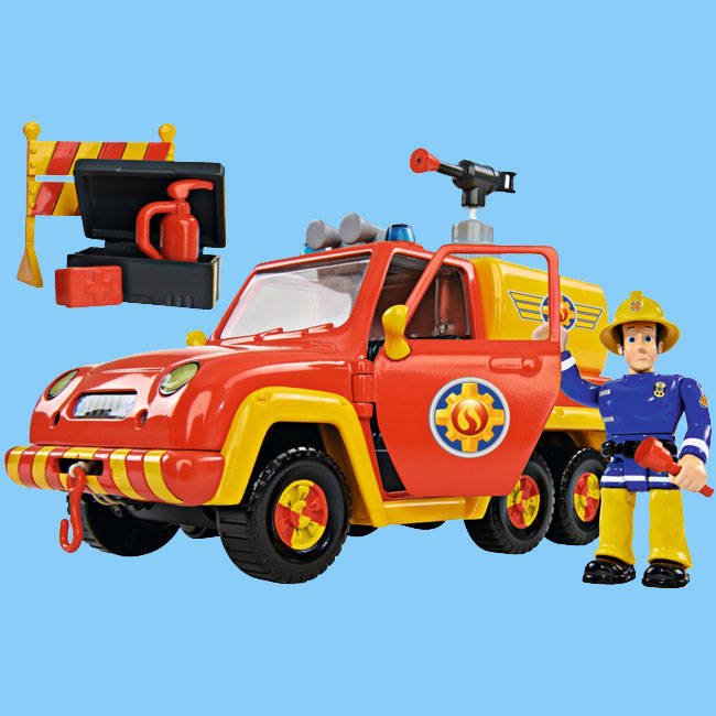 Simba Strażak Sam Pojazd Strażacki z Figurką + Akcesoria