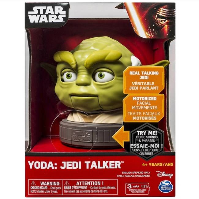 Star Wars Yoda Mówiąca Figurka Po Angielsku