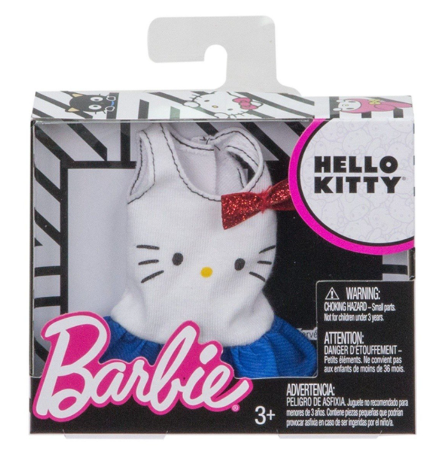 Sukienka dla lalki Barbie Hello Kitty 