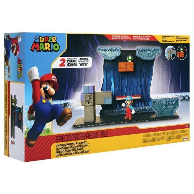 Super Mario Zestaw Underground Figurka Mario