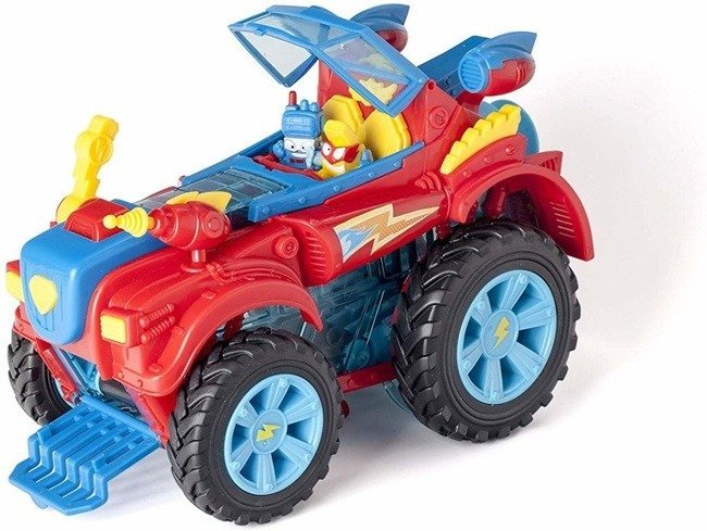 SuperZings Pojazd Monster Roller i 2 Figurki