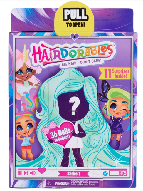 Tm Toys Hairdorables Zestaw Kreatywny z Laleczką Seria 1