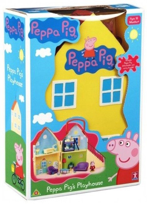 Tm Toys Świnka Peppa Rozkładany Domek z Akcesoriami