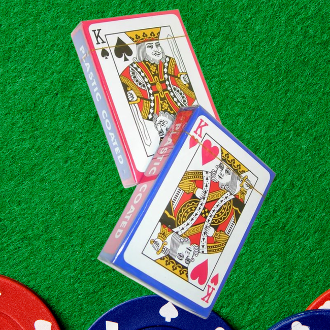 Tradycyjna Talia Kart Poker Brydż