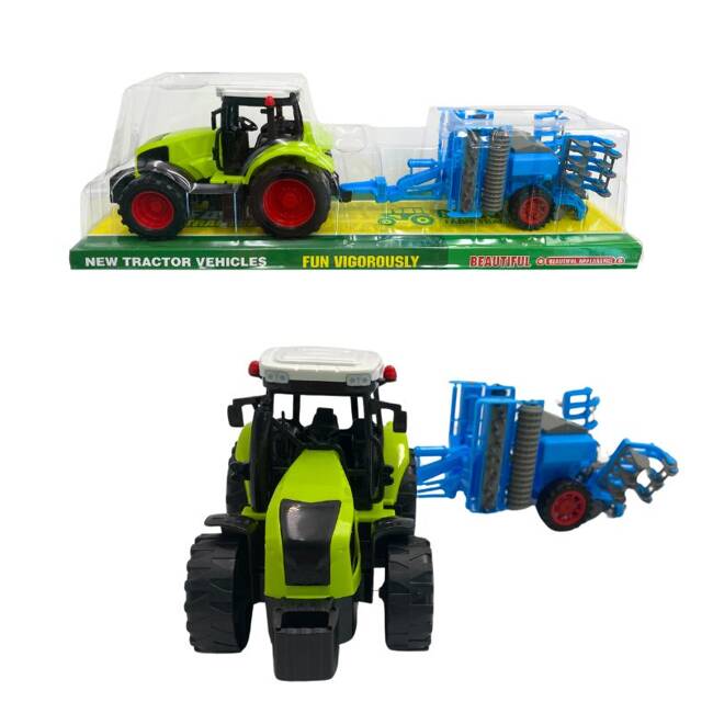 Traktor z Przyczepą 16608 - Model Rolniczy