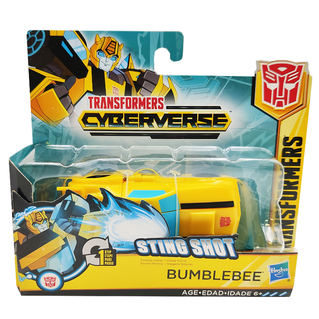 Transformująca Figurka Bumblebee 2w1 Transformers Cyberverse 