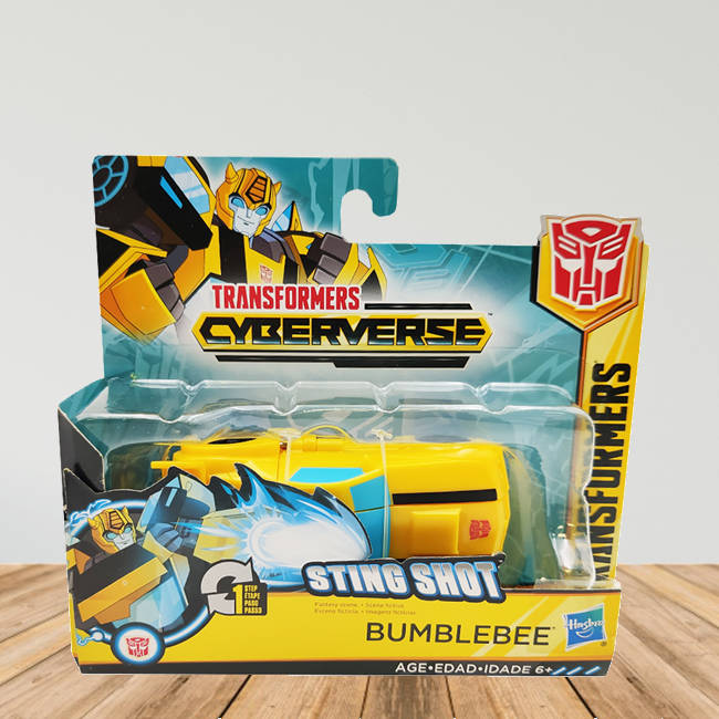 Transformująca Figurka Bumblebee 2w1 Transformers Cyberverse 