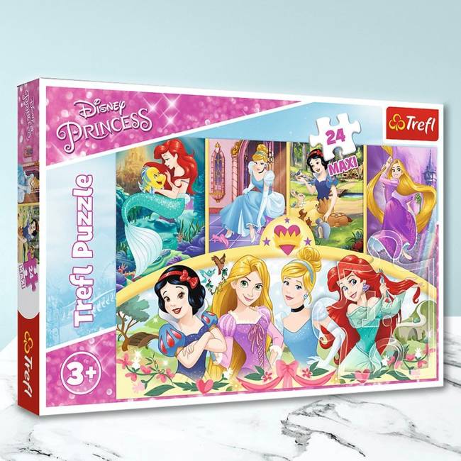 Trefl Disney Ksieżniczki Puzzle Maxi Magia Wspomnień 