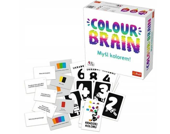 Trefl Gra Colour Brain Myśl Kolorem!